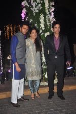 Tusshar Kapoor, Ritesh Deshmukh at Sangeet ceremony of Riddhi Malhotra and Tejas Talwalkar in J W Marriott, Mumbai on 13th Dec 2014